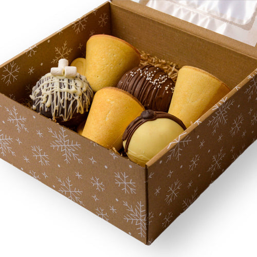 Set čokoládové bombičky a jedlé šálky