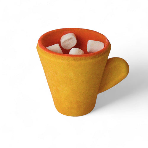 Jedlé poháre z marshmallow. Jahodová čokoláda